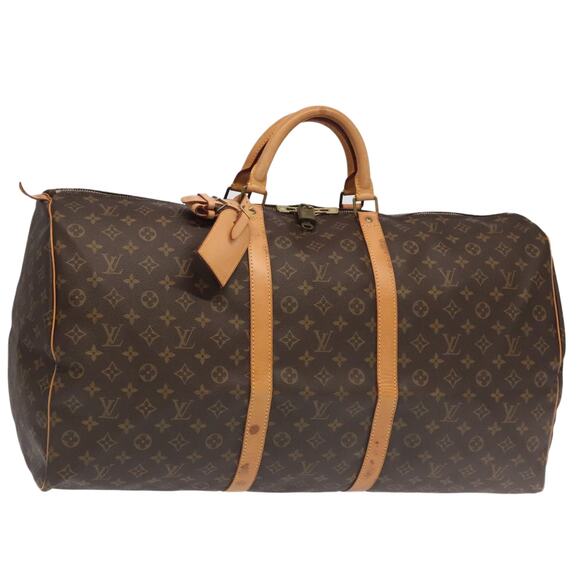 LOUIS VUITTON Monogram Keepall 60 Boston Bag M41422 - Picture 1 of 16
